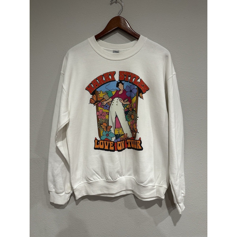 Harry Styles Love On Tour Crewneck Sweatshirt‎ size Medium